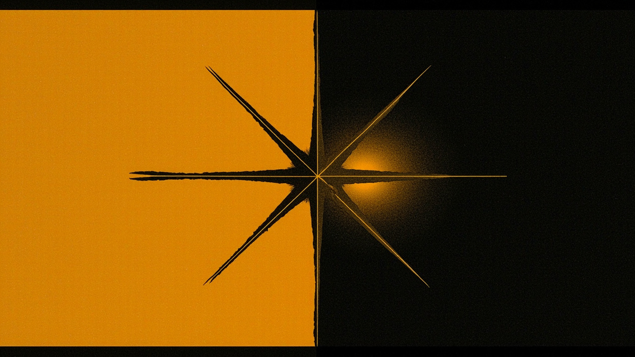 Juxtapoziční kříž kříže extrémů v lidském designu