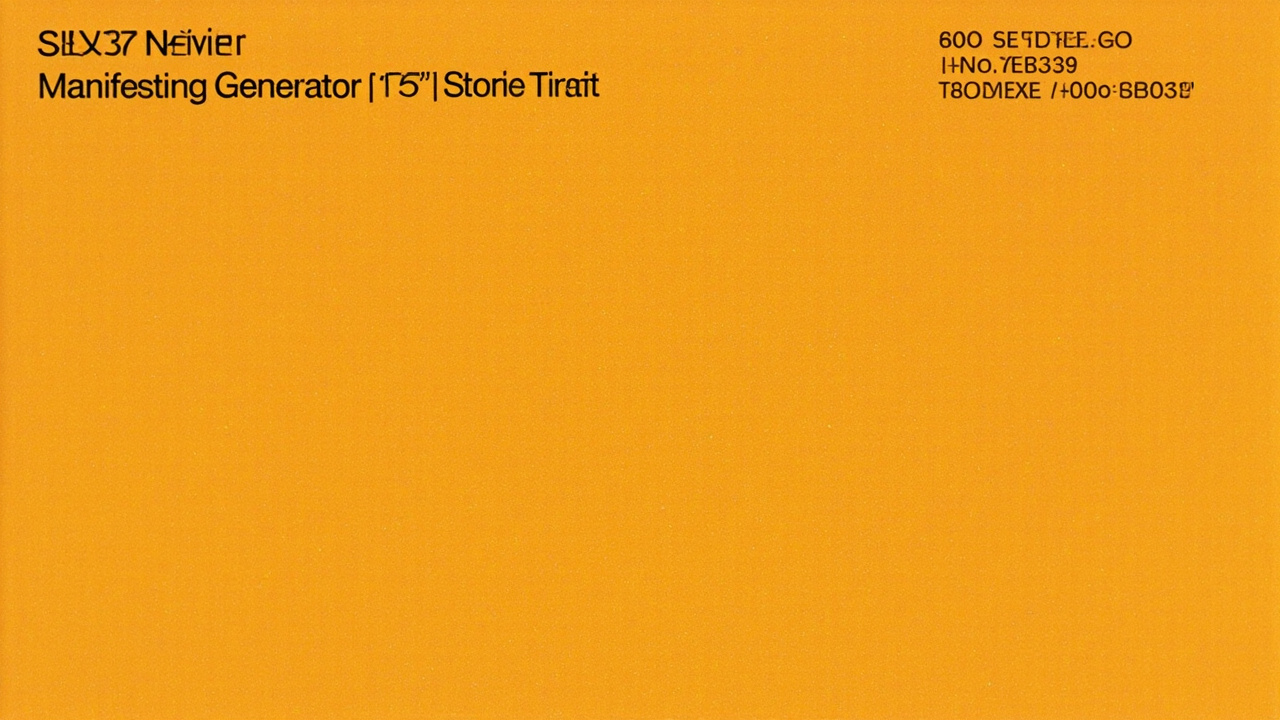 Pauline Oliverose inimdisain: Manifesting Generator 3/5